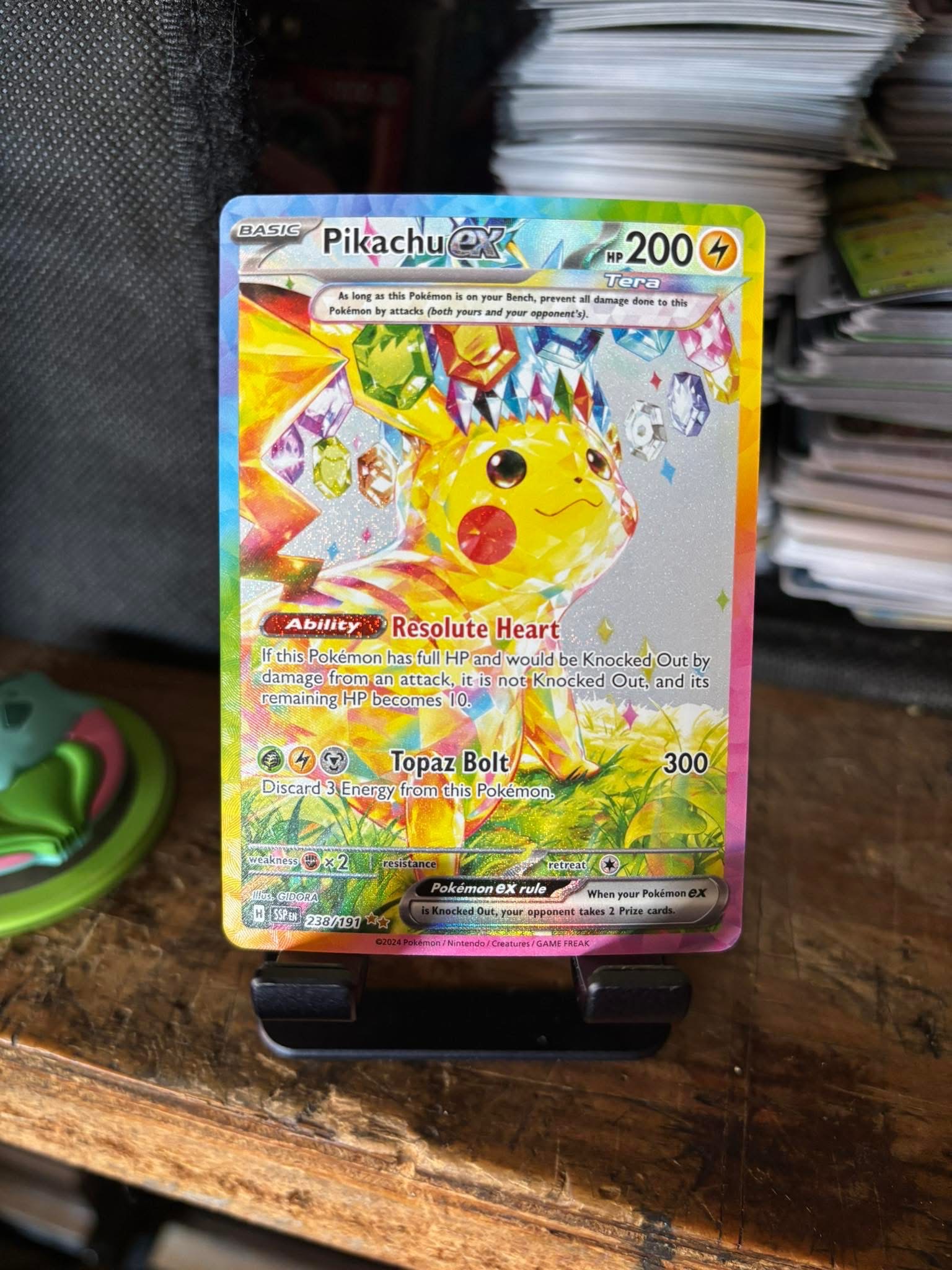 Pikachu ex - 238/191