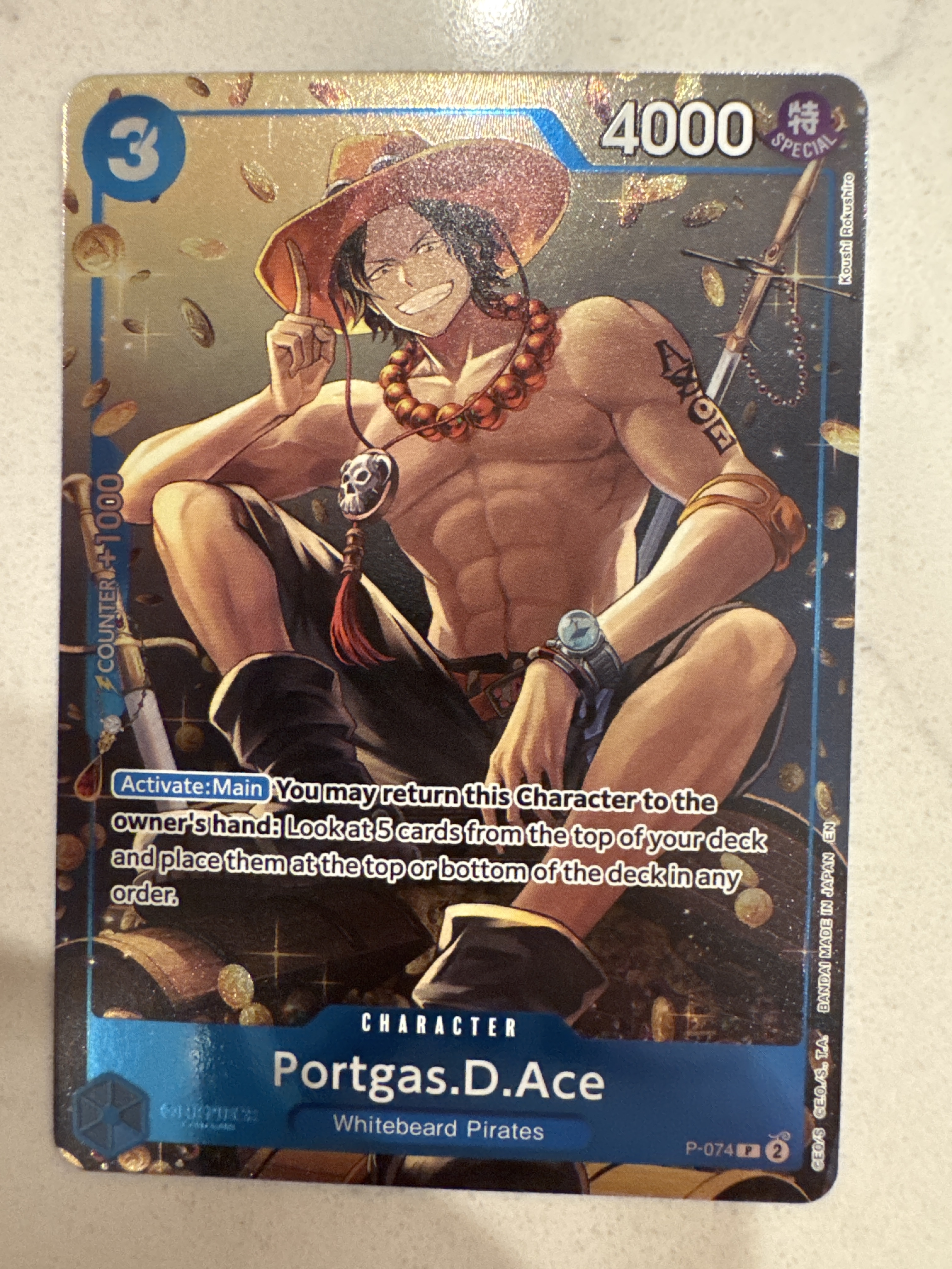 Portgas.D.Ace (Premium Card Collection -Best Selection Vol. 3-)