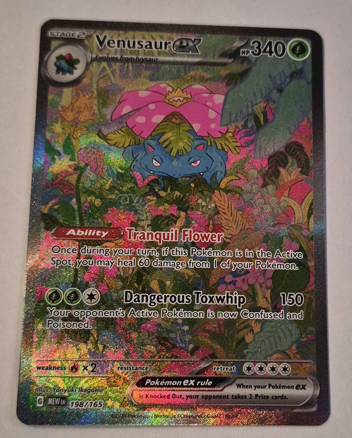 Venusaur ex - 198/165