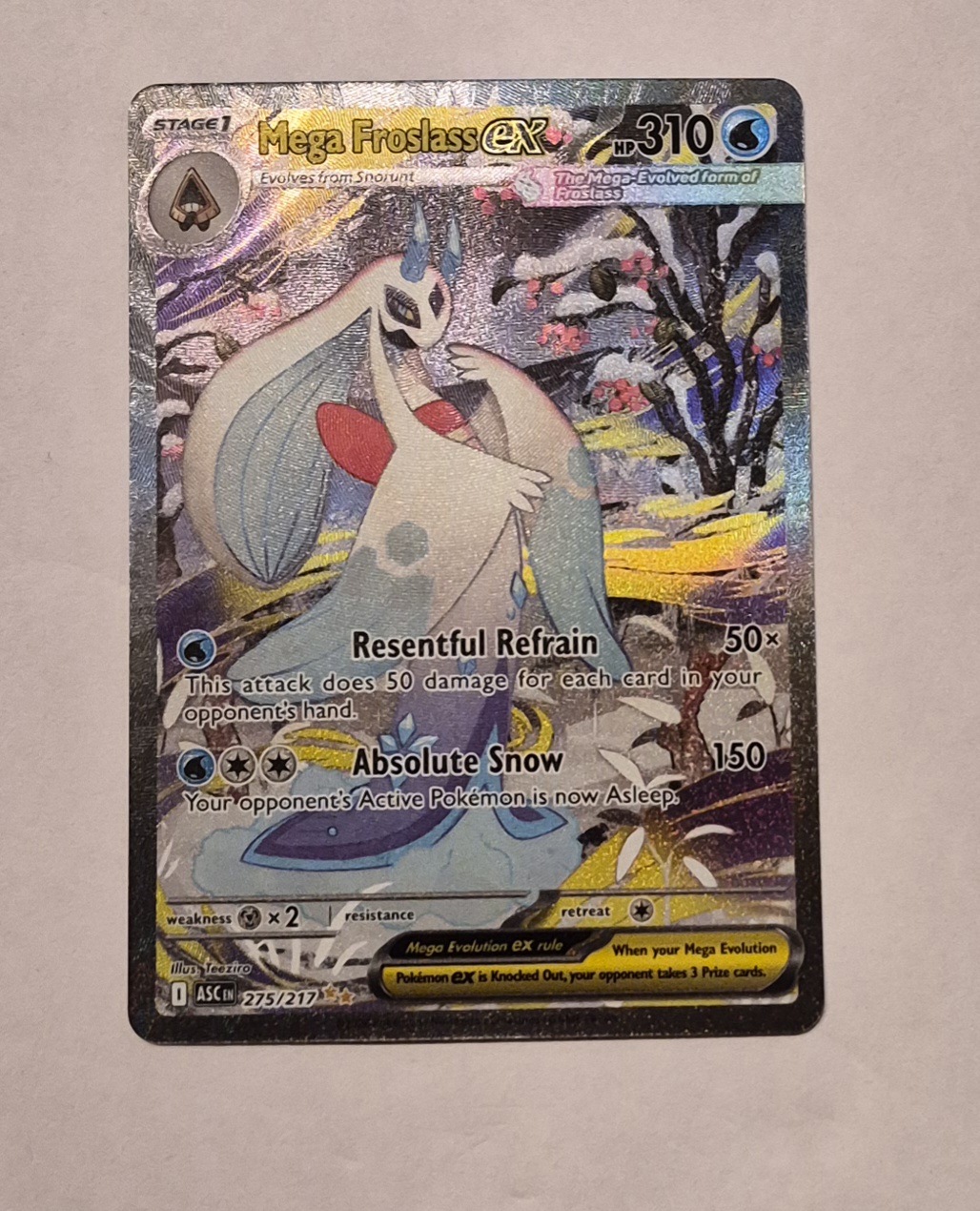Mega Froslass ex - 275/217