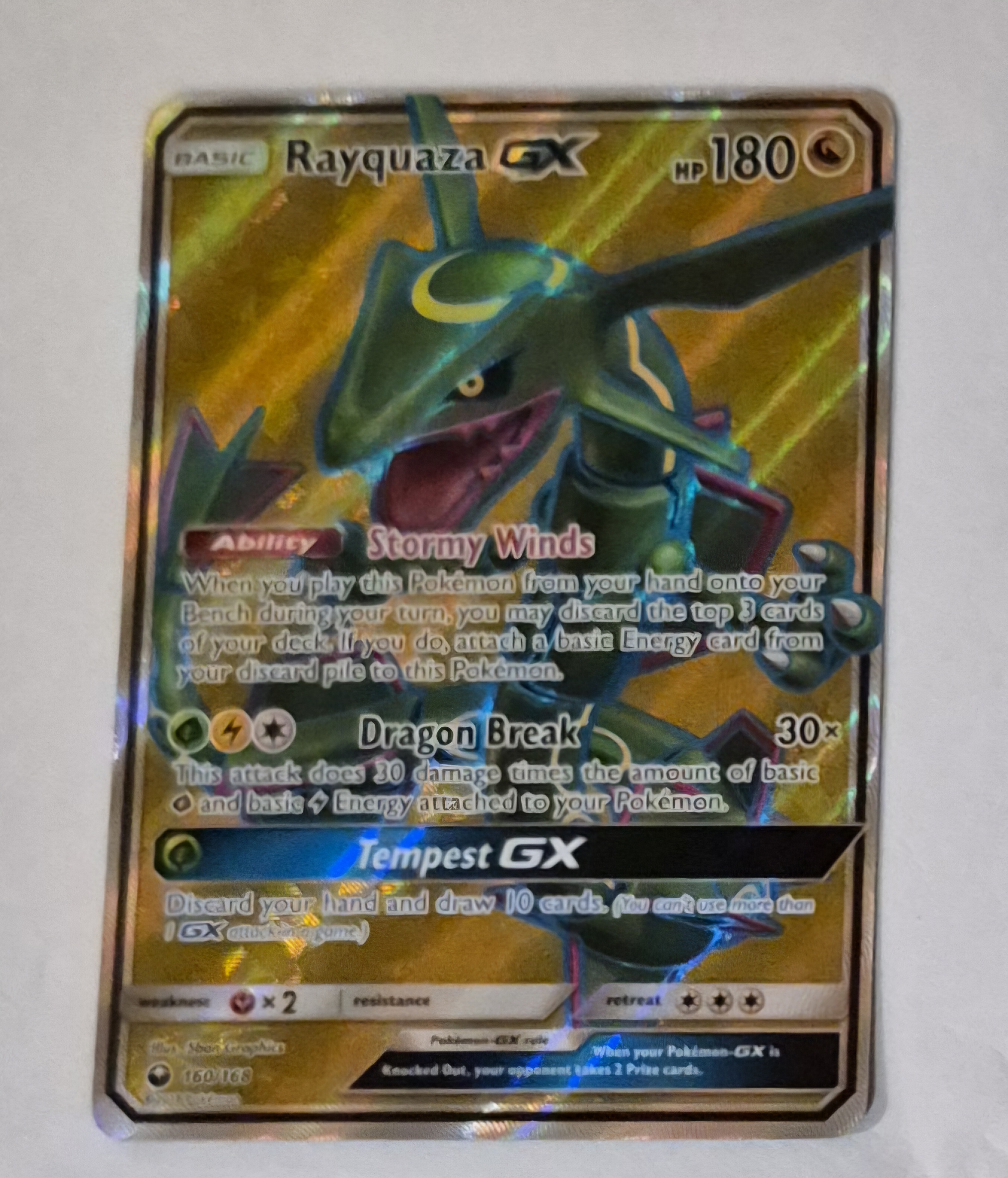 Rayquaza GX (Full Art)