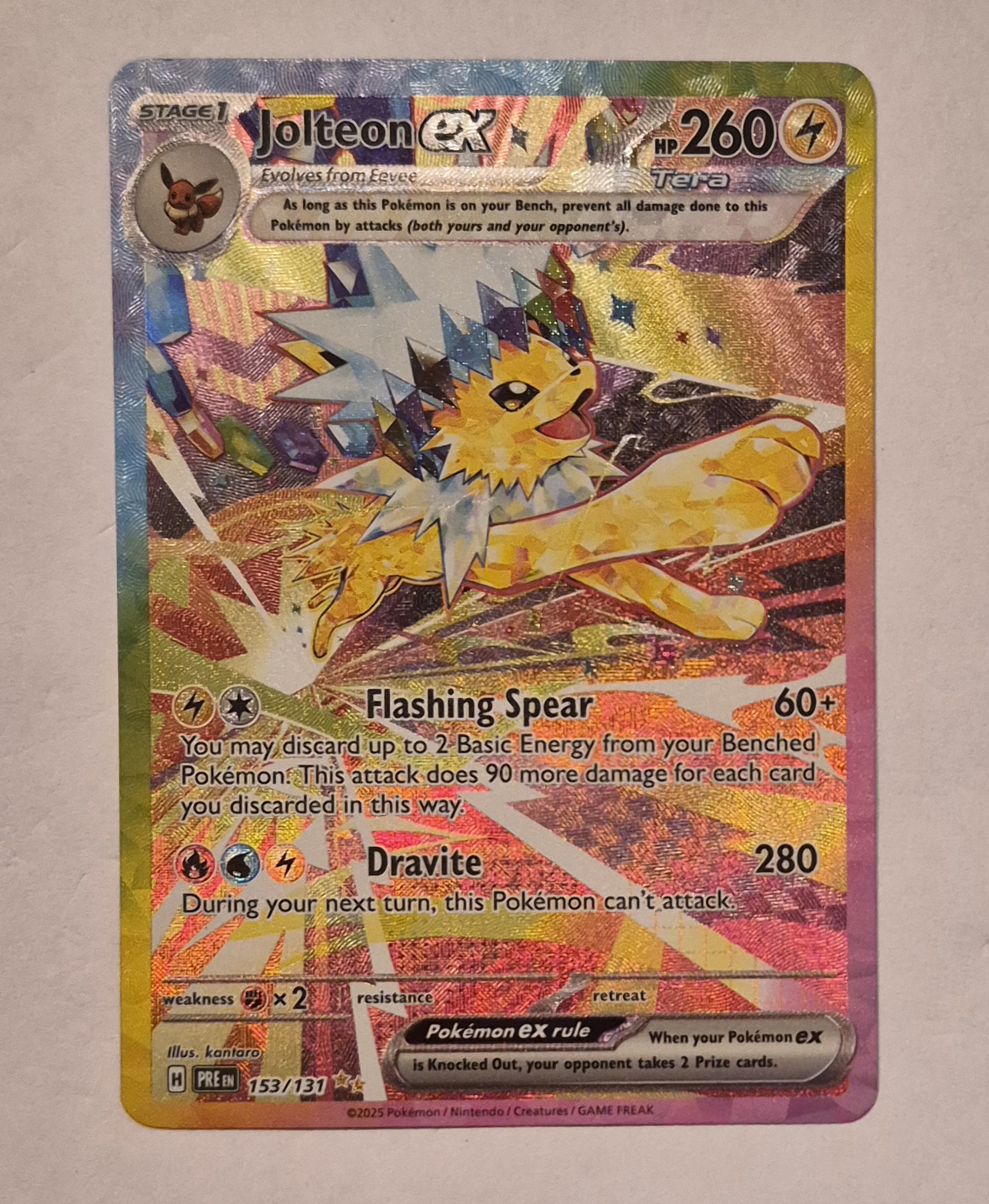 Jolteon ex - 153/131