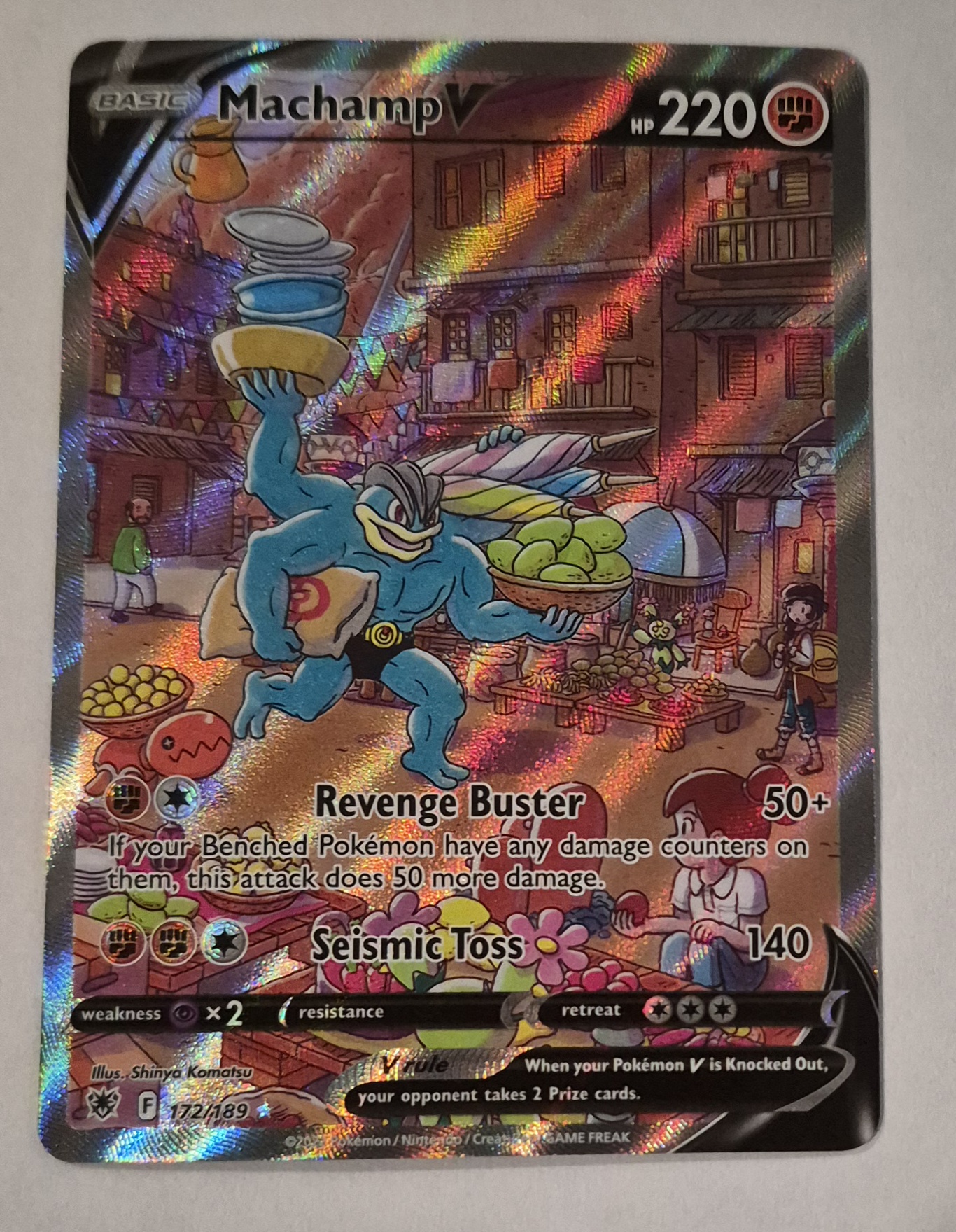 Machamp V (Alternate Full Art)