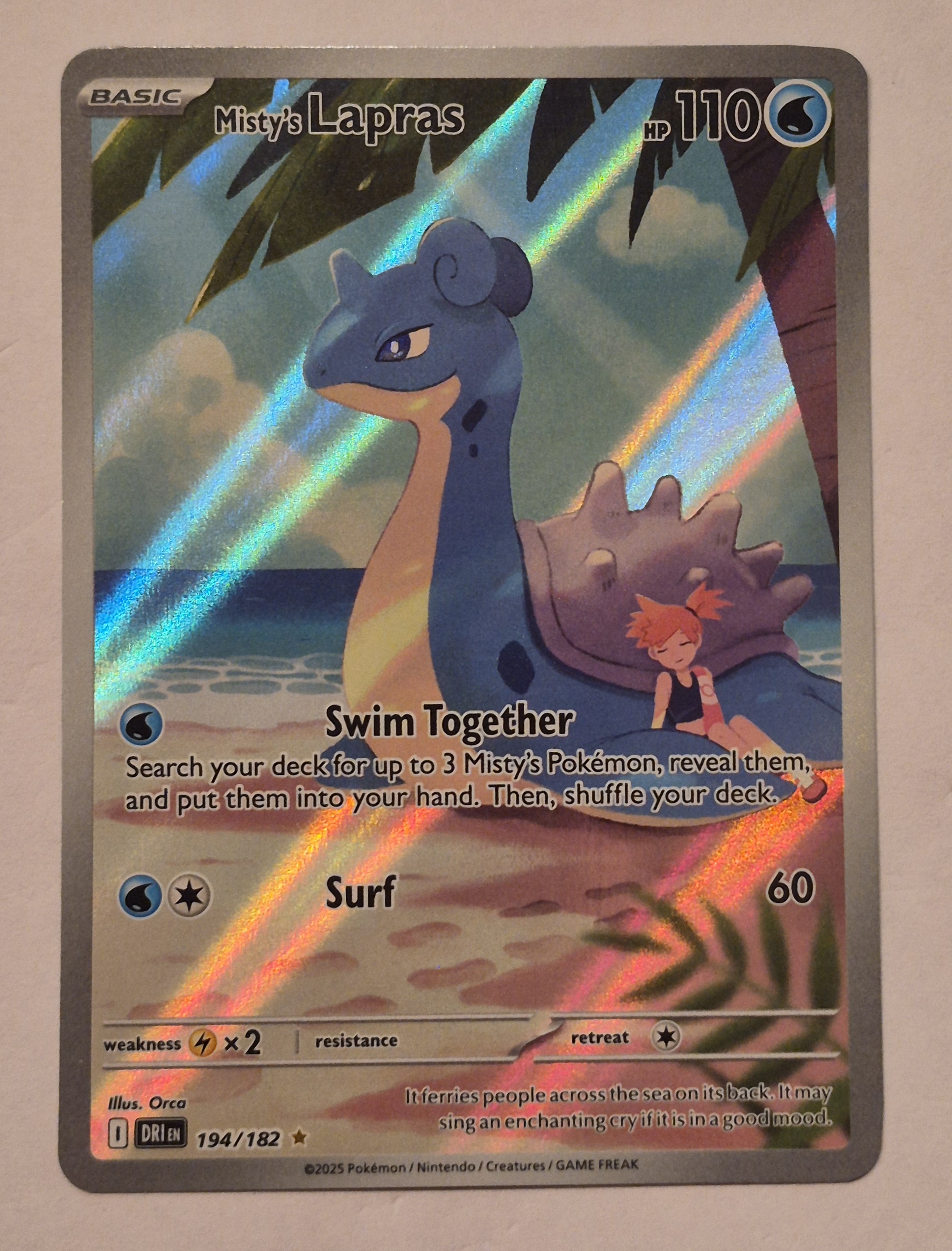 Misty's Lapras - 194/182