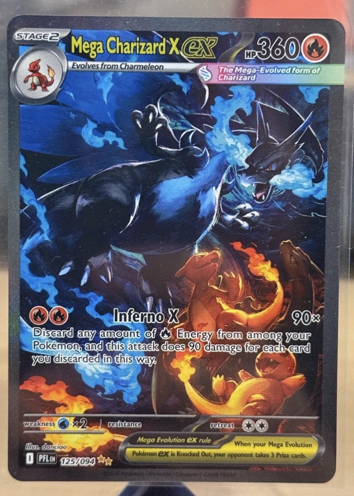 Mega Charizard X ex - 125/094