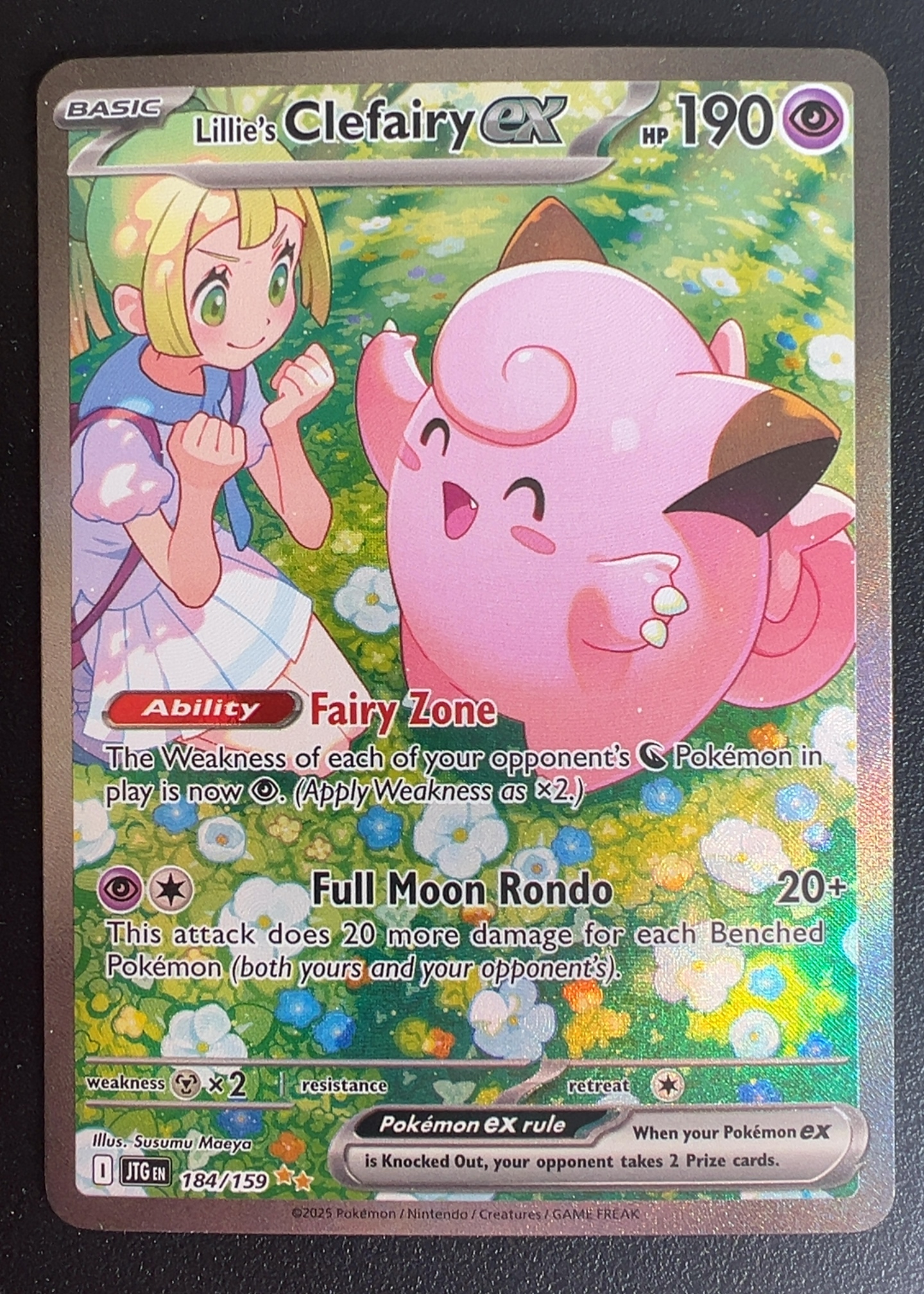 Lillie's Clefairy ex - 184/159