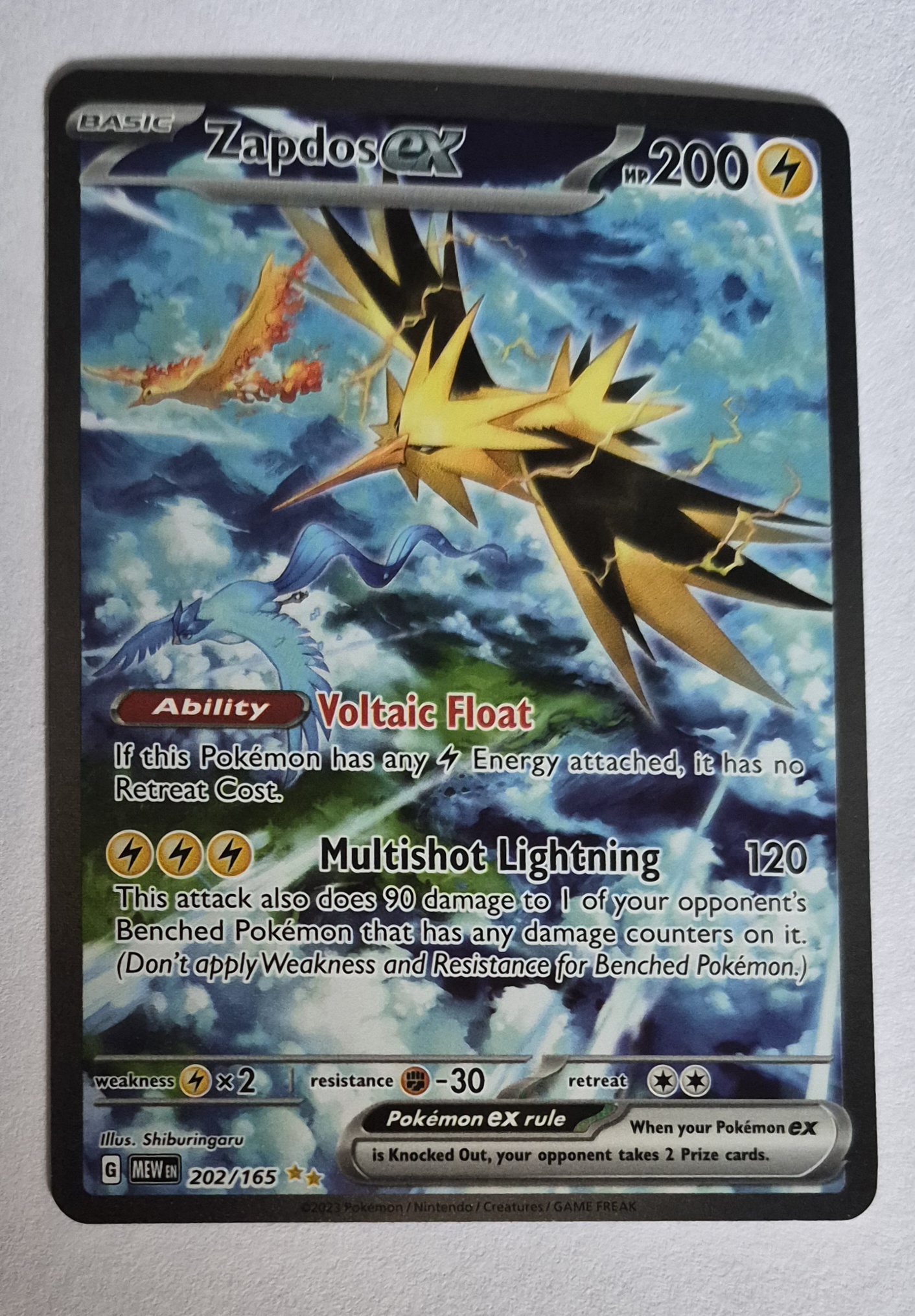 Zapdos ex