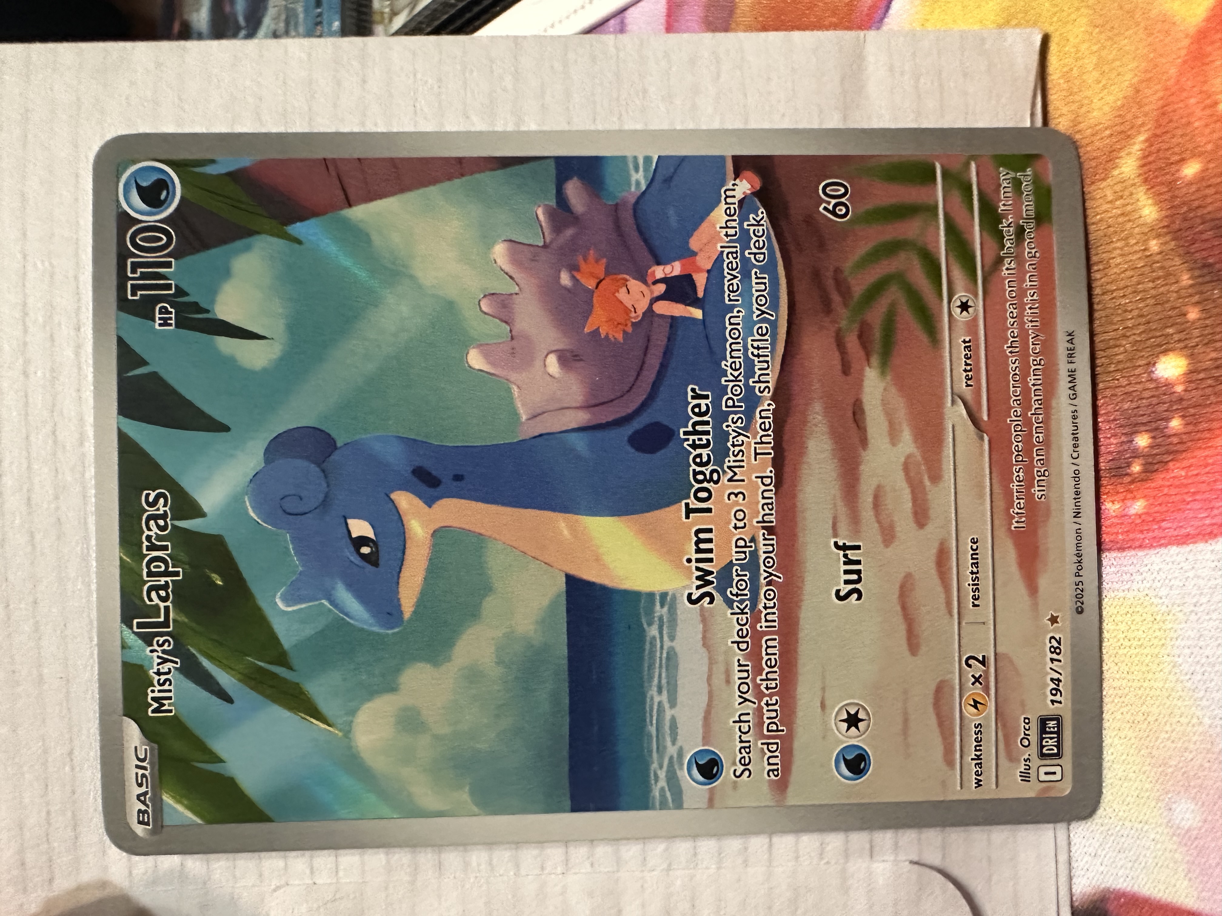Misty's Lapras - 194/182